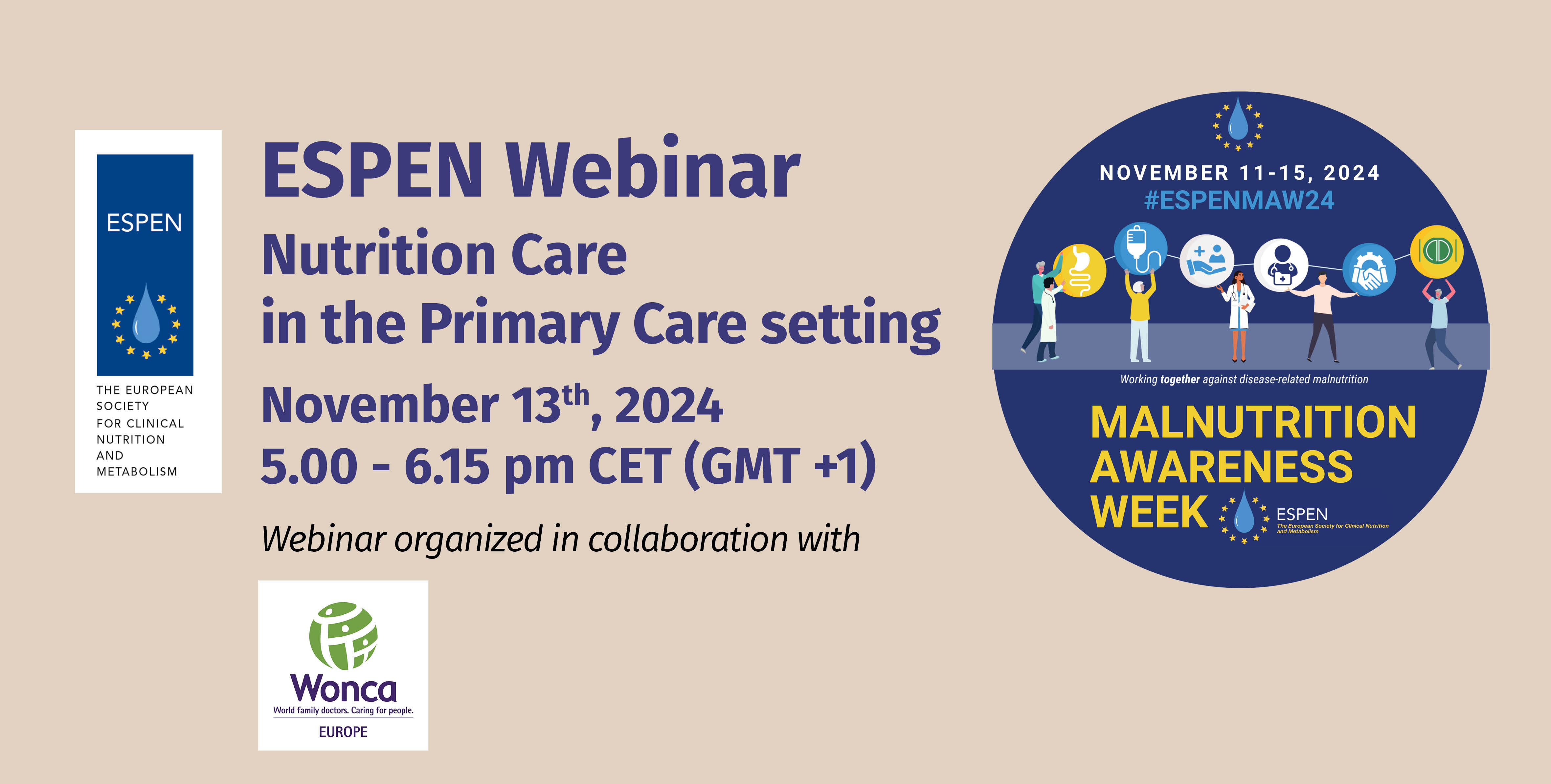 ESPEN Webinar Nutrition Care in the Primary Care setting