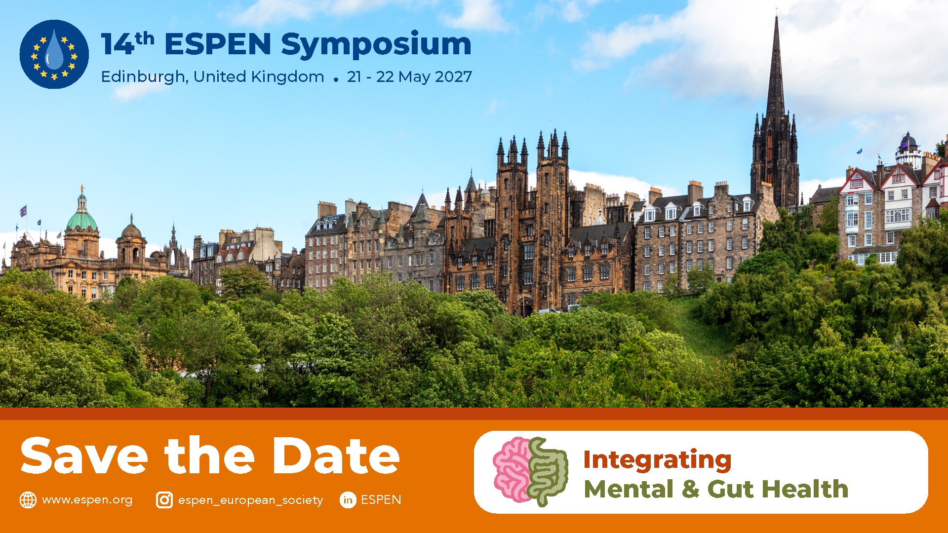 14th ESPEN Symposium – Integrating Mental & Gut Health