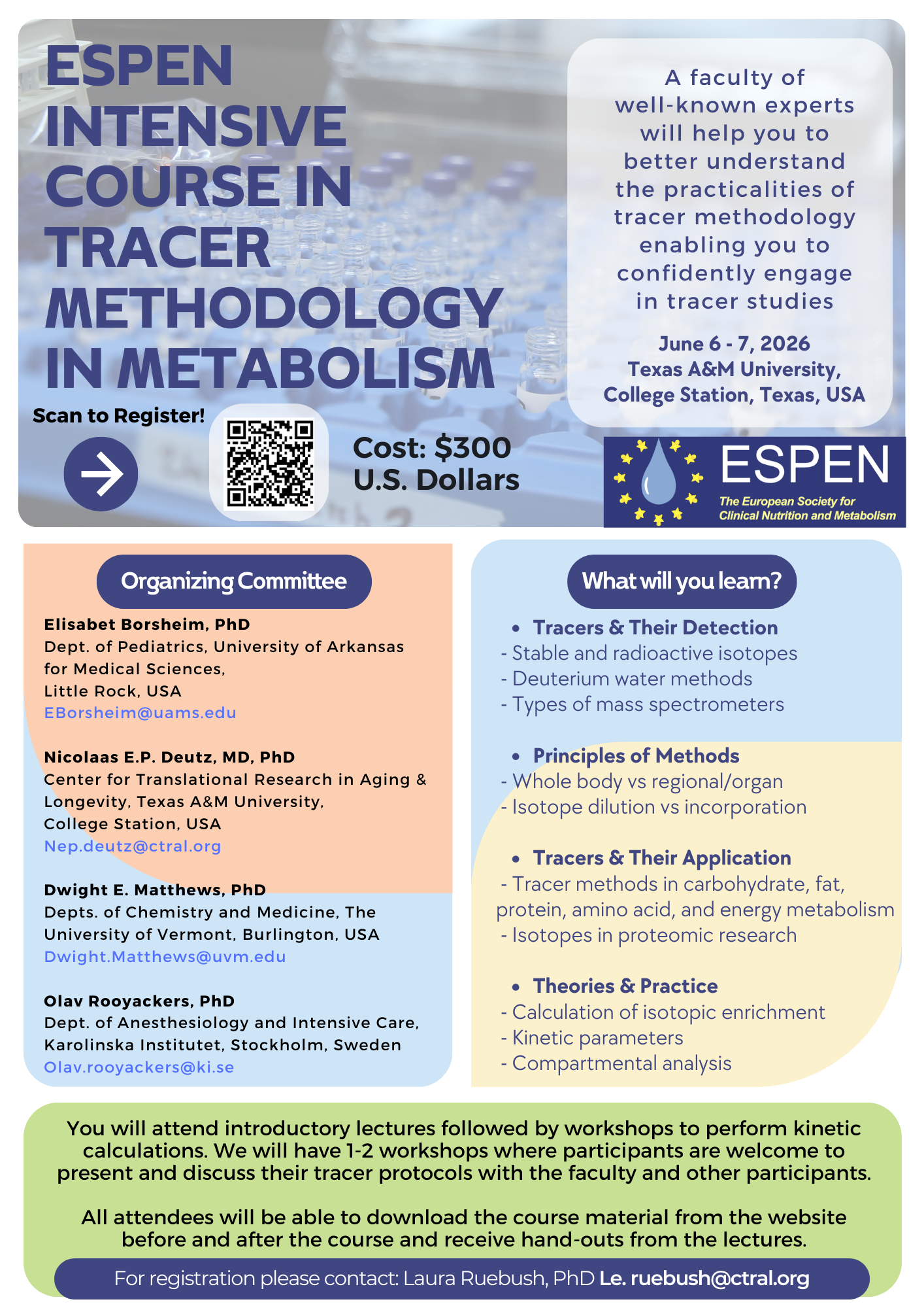 CTMM flyer with QR code 2026